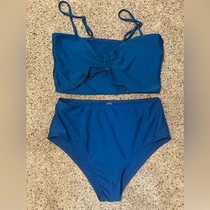 SHEIN Blue Bikini swimsuit M